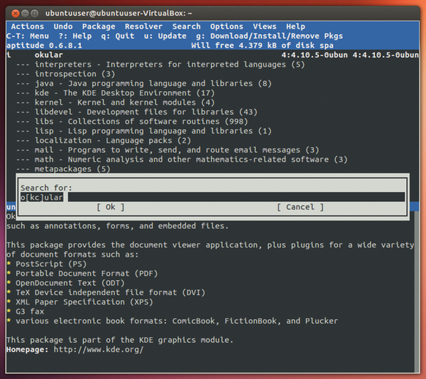 Using aptget and aptitude / 19 / 2013 / Archive / Magazine / Home Ubuntu User