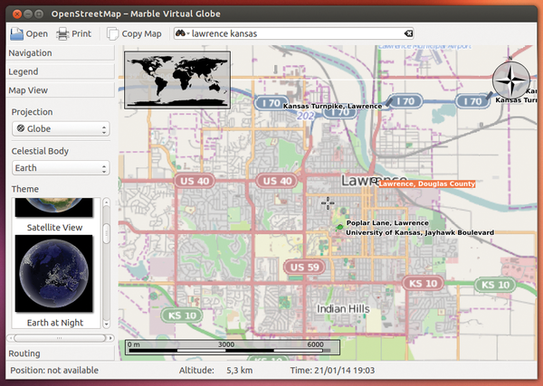Marble Virtual Globe 20 2014 Archive Magazine Home Ubuntu User