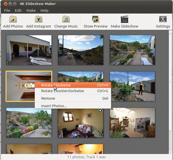 Creating a show with 4K Slideshow Maker / 19 / 2013 / Archive