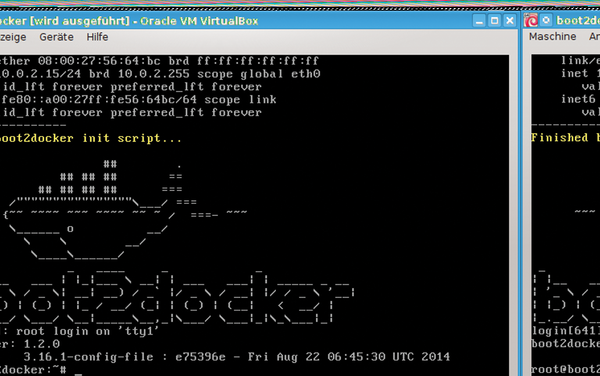 ubuntu container with docker on mac