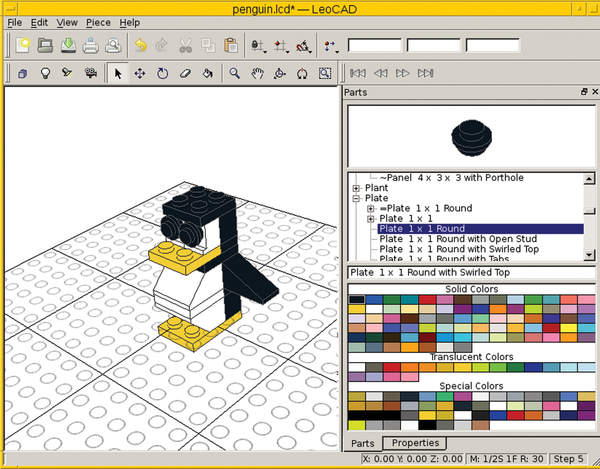 Modeling with LeoCAD 27 2015 Archive Magazine Home Ubuntu User