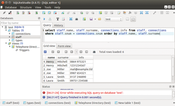 Working with SQLiteStudio / 29 / 2016 / Archive / Magazine / Home ...